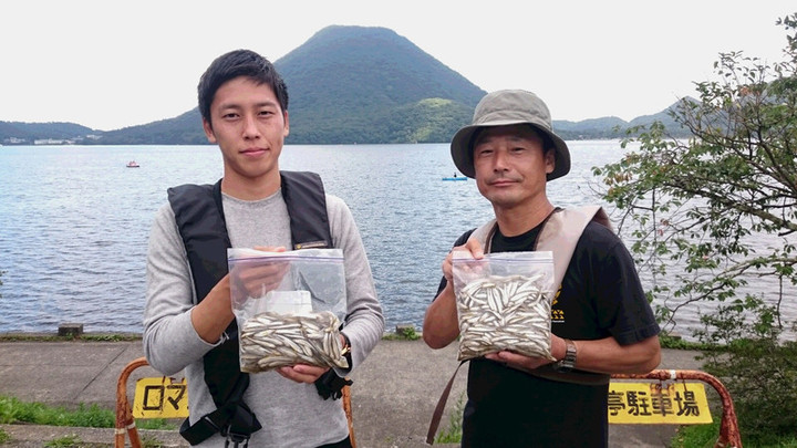 ９月３日ワカサギ釣果3