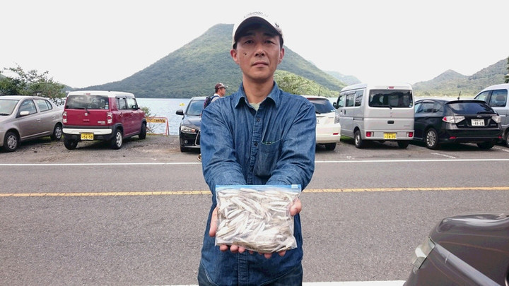 ９月３日ワカサギ釣果2