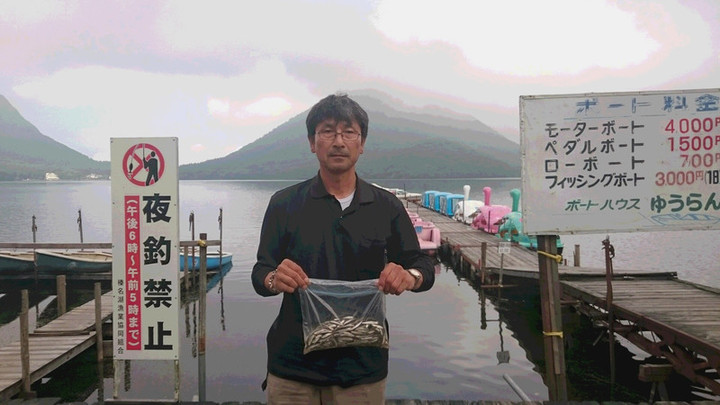 ９月１４日ワカサギ釣果