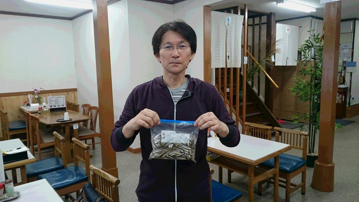 ９月１８日ワカサギ釣果1