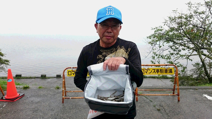 ９月１９日ワカサギ釣果1