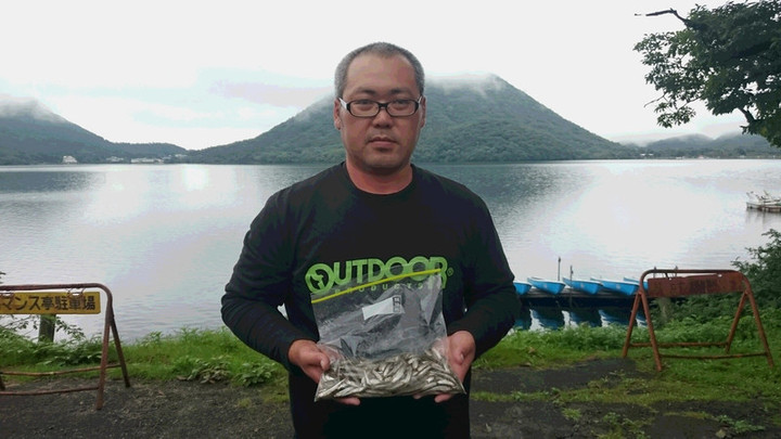 ９月２１日ワカサギ釣果3