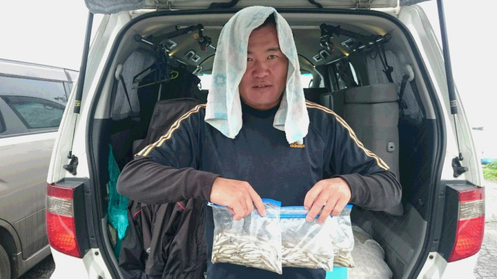 ９月２４日ワカサギ釣果1