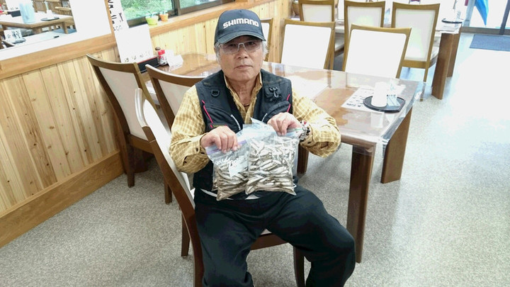 ９月２４日ワカサギ釣果4