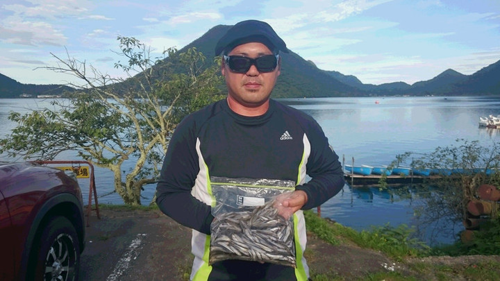 ９月２５日ワカサギ釣果