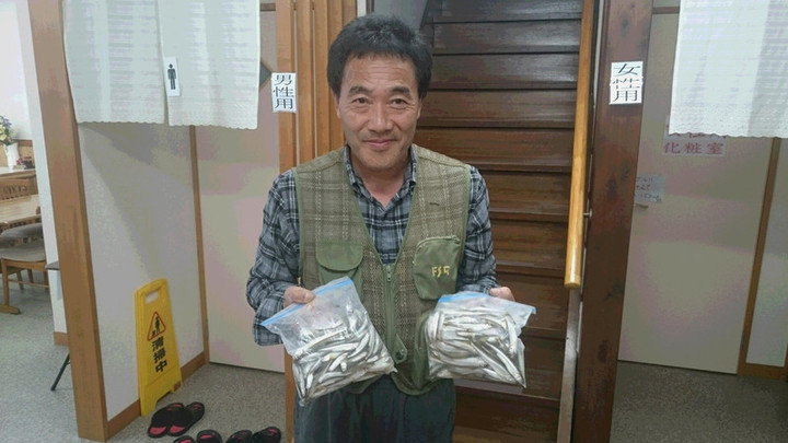 １０月２日ワカサギ釣果1