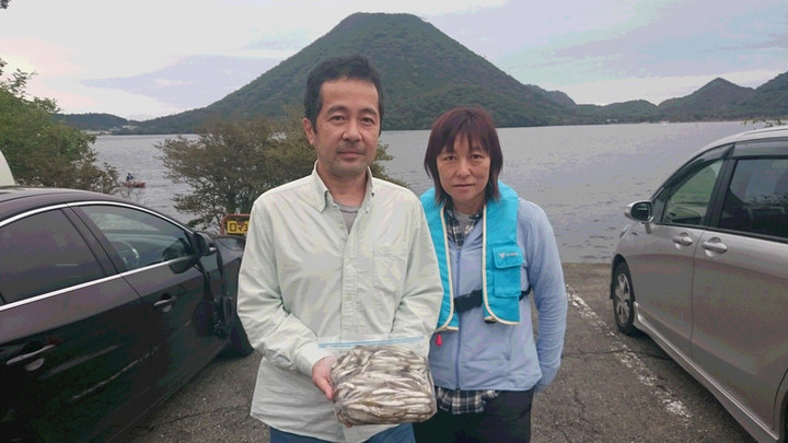 １０月９日ワカサギ釣果1