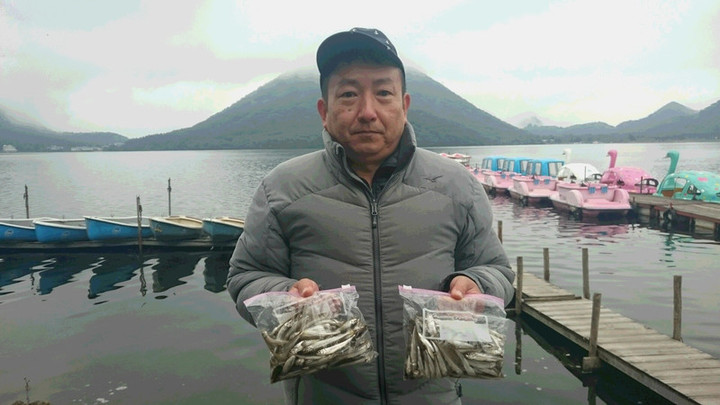 １０月１１日ワカサギ釣果1