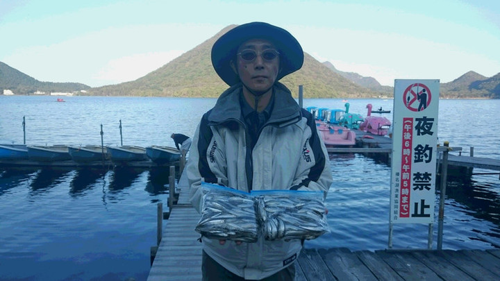 １０月１５日ワカサギ釣果2