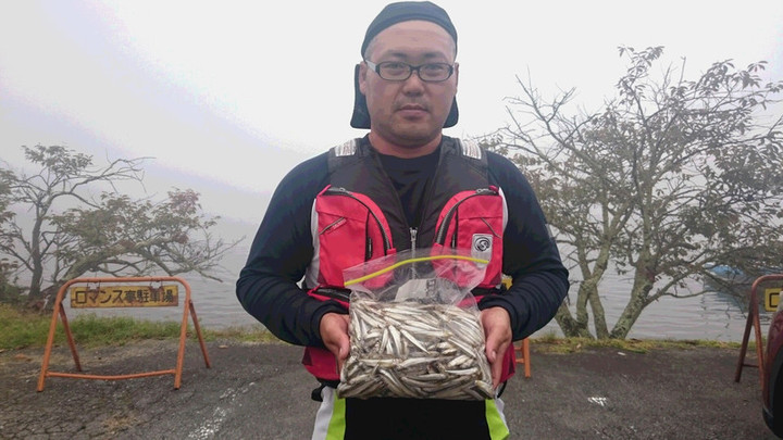 １０月１９日ワカサギ釣果2