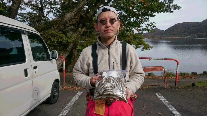 １０月２１日ワカサギ釣果1