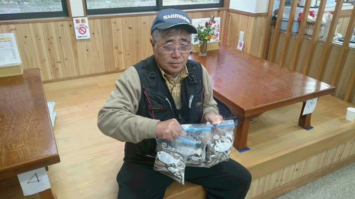 １０月２１日ワカサギ釣果4