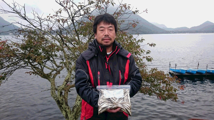 １０月２２日ワカサギ釣果1