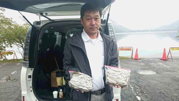 １０月２５日ワカサギ釣果2