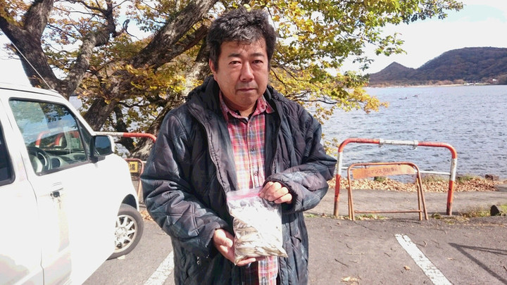 １０月２９日ワカサギ釣果1