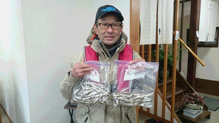 １０月２９日ワカサギ釣果3