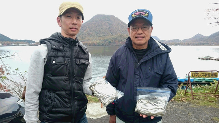 １０月３１日ワカサギ釣果2