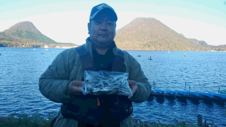 １１月３日ワカサギ釣果2