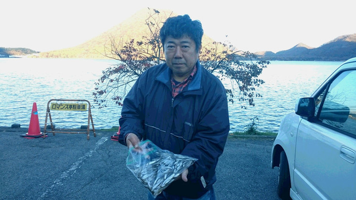 １１月３日ワカサギ釣果3