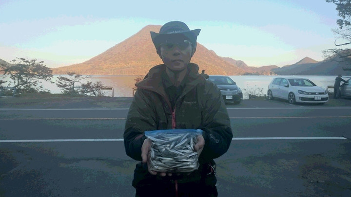 １１月５日ワカサギ釣果2