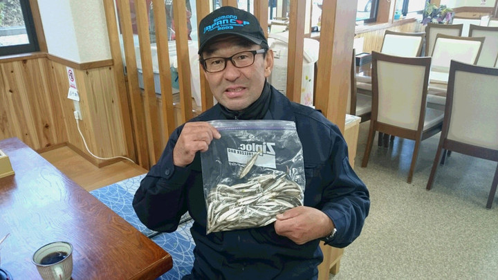 １１月６日ワカサギ釣果2