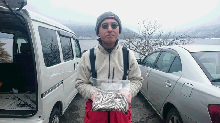 １１月２６日ワカサギ釣果2