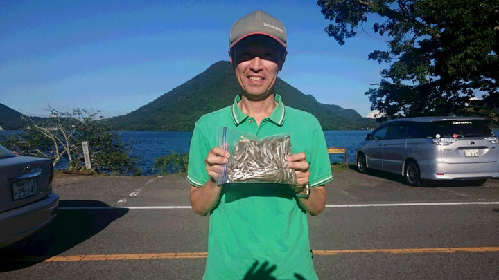 ９月８日ワカサギ釣果3