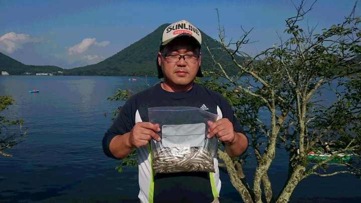 ９月１０日ワカサギ釣果3