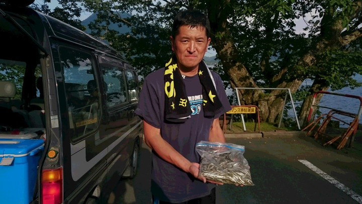 ９月１０日ワカサギ釣果4