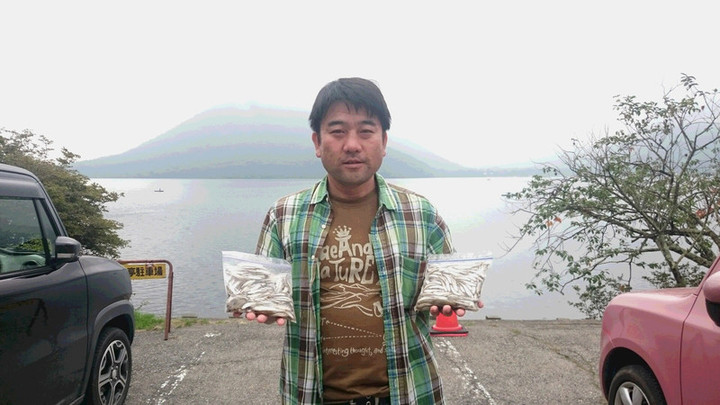 ９月１１日ワカサギ釣果1