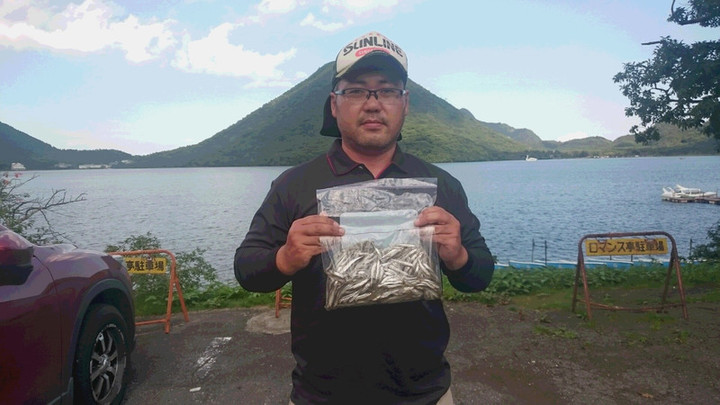 ９月１４日ワカサギ釣果2