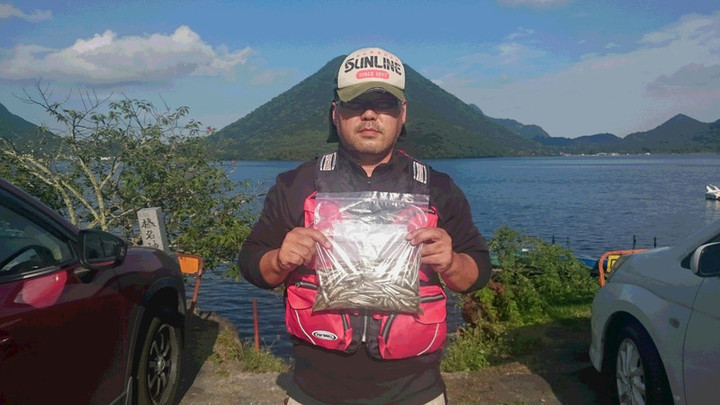 ９月１９日ワカサギ釣果1