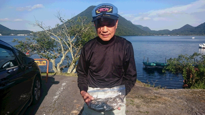 ９月１９日ワカサギ釣果2