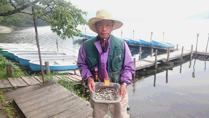 ９月２０日ワカサギ釣果1