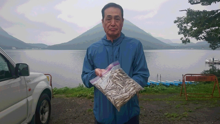 ９月２０日 ワカサギ1000匹超え