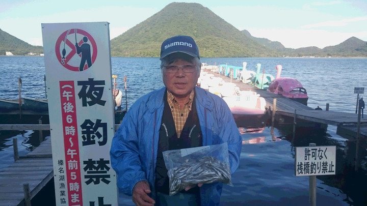 ９月２１日ワカサギ釣果2