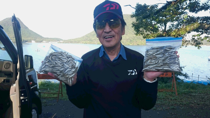 ９月３０日ワカサギ釣果1