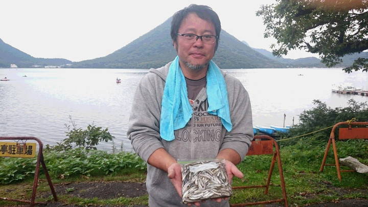 １０月１日ワカサギ釣果2