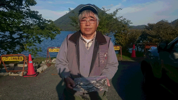 １０月５日ワカサギ釣果