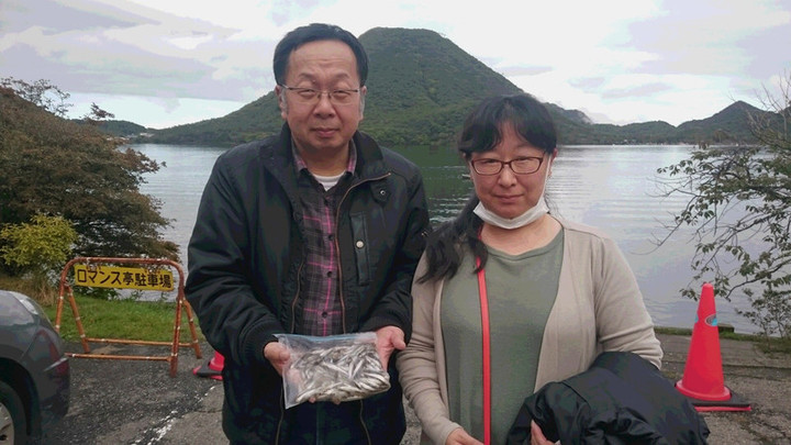 １０月７日ワカサギ釣果