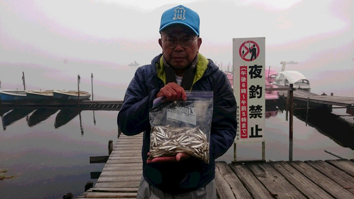 １０月１４日ワカサギ釣果