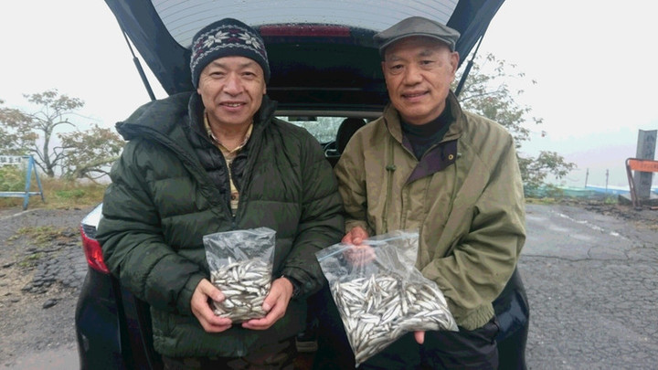 １０月１６日ワカサギ釣果