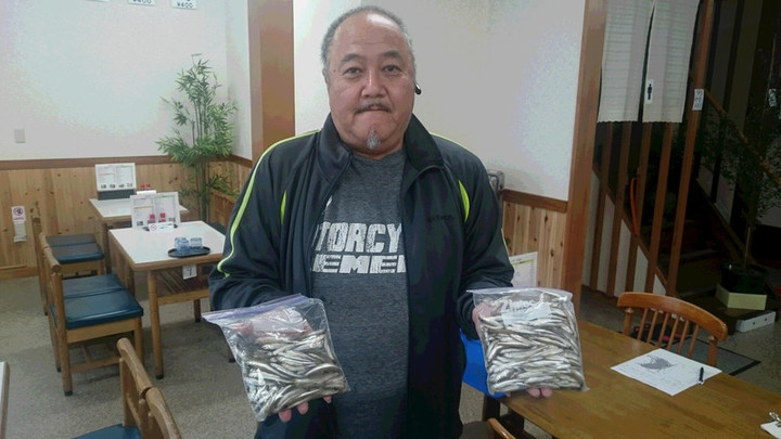 １０月２０日ワカサギ釣果