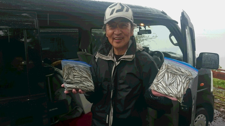 １０月２１日ワカサギ釣果1