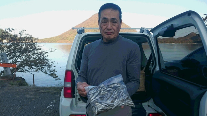 １０月２６日ワカサギ釣果1