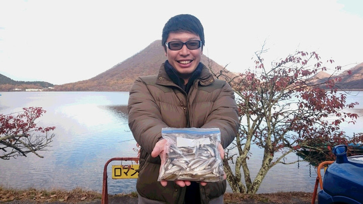 １１月１日ワカサギ釣果