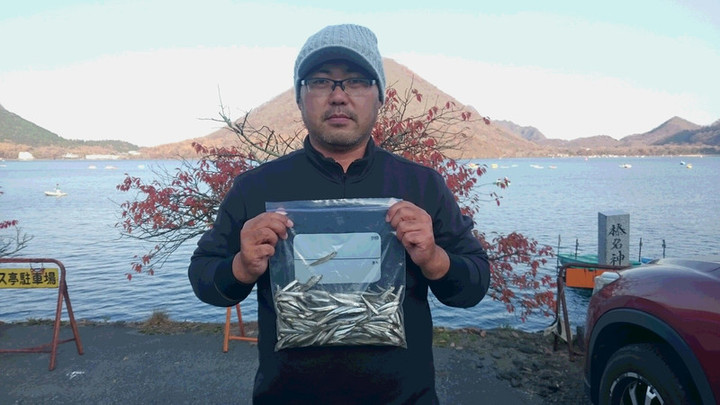 １１月５日ワカサギ釣果1