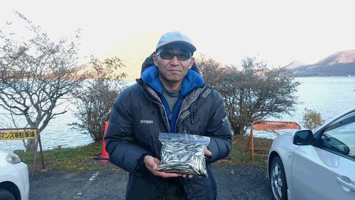 １１月５日ワカサギ釣果2