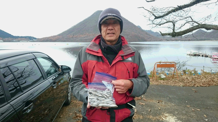 １１月８日ワカサギ釣果1