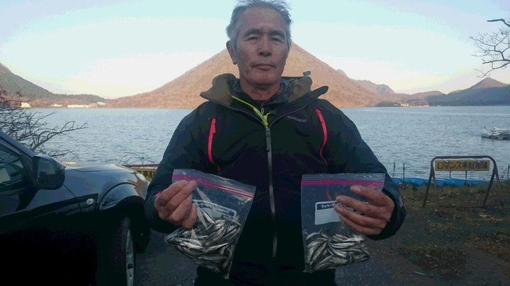 １１月１０日ワカサギ釣果2